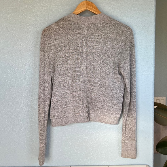 BANANA REPUBLIC Grey Cardigan with Button Detailing, XS - Picture 2 of 5